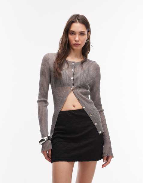 ASOS DESIGN – Svart minikjol i spets - view 1