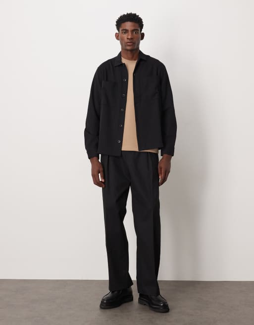 ASOS DESIGN – Svart overshirt, 2 av 5