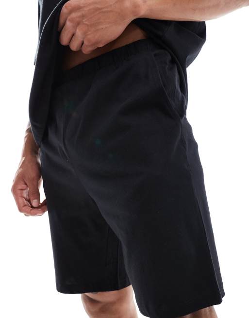 ASOS DESIGN – Svart pyjamas i oversize, 2 av 4