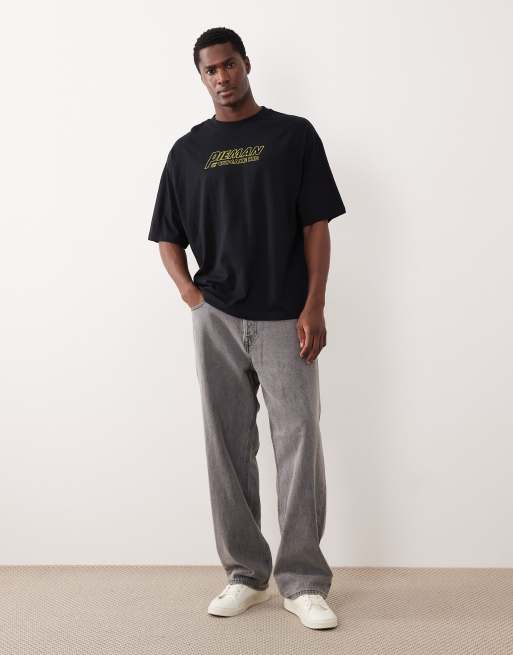 ASOS DESIGN – Svart t-shirt i unisex-modell och oversize med The Simpsons-tryck, 2 av 5