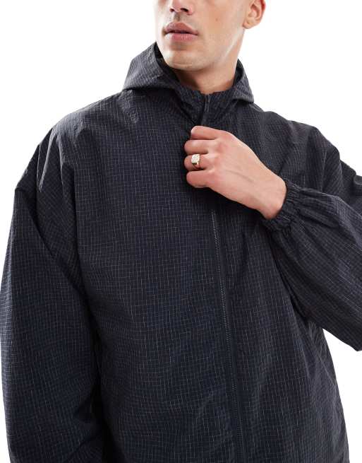 ASOS DESIGN – Svart träningsjacka i oversize, 3 av 4