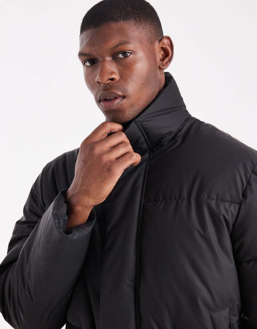 ASOS DESIGN – Svart, vadderad jacka, 5 av 5