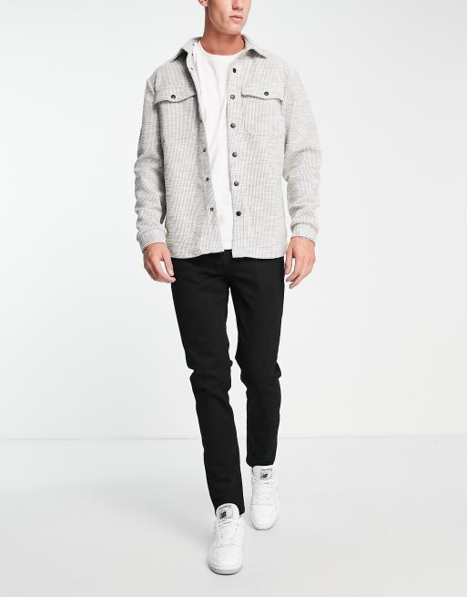 ASOS DESIGN – Svarta avsmalnande jeans , 4 av 4