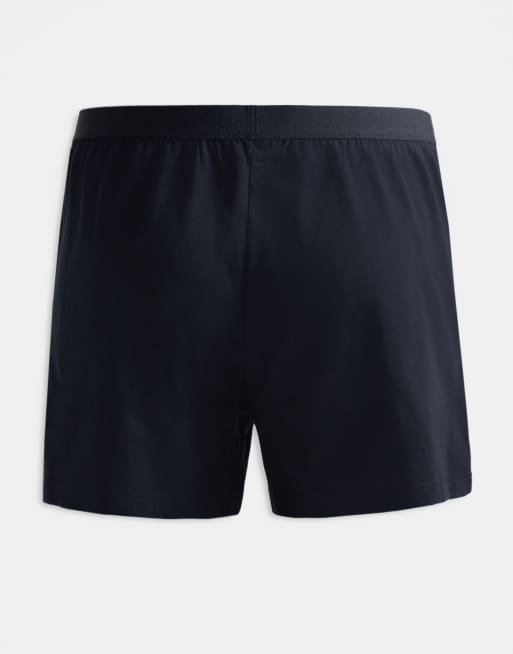 ASOS DESIGN – Svarta boxershorts, 3-pack, 3 av 3