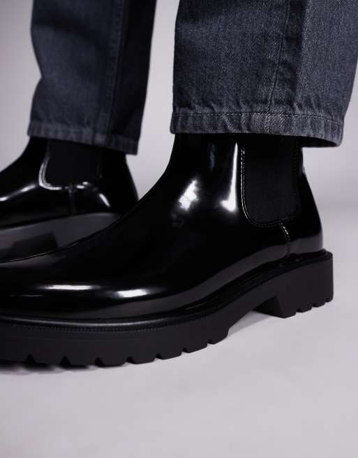 ASOS DESIGN – Svarta chelseaboots , 4 av 4