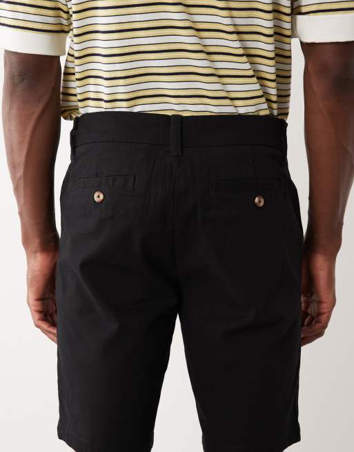 ASOS DESIGN – Svarta chino-shorts med extra smal passform, 5 av 5