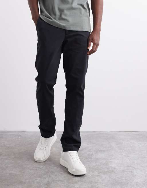 ASOS DESIGN – Svarta chinos med smal passform, 4 av 6
