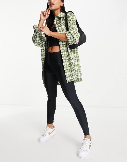 ASOS DESIGN – Svarta discoleggings, 4 av 4
