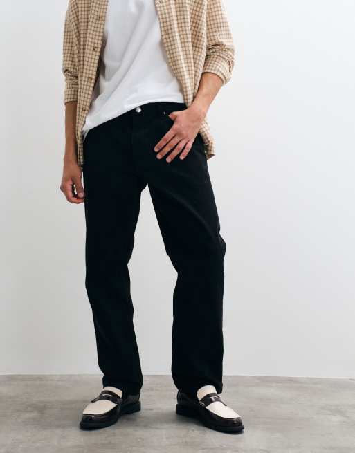 ASOS DESIGN – Svarta jeans med raka ben , 2 av 5