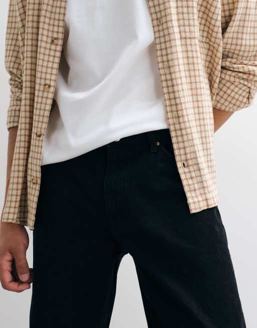 ASOS DESIGN – Svarta jeans med raka ben , 5 av 5