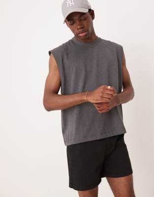 ASOS DESIGN – Svarta, korta chinosshorts med extra smal passform - view 1