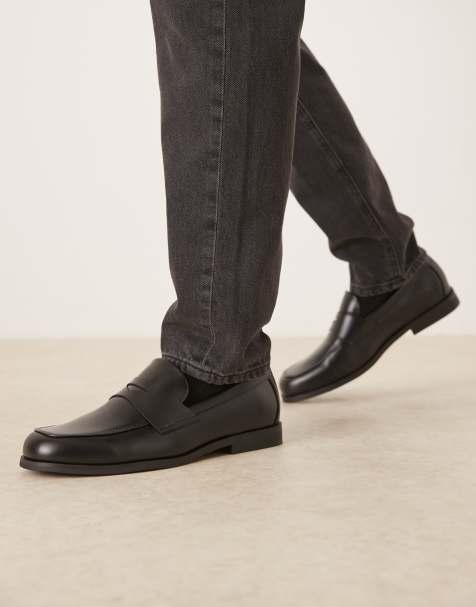 ASOS DESIGN – Svarta loafers - view 1