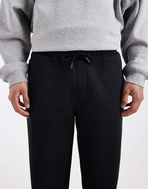 ASOS DESIGN – Svarta mjukisbyxor med raka ben, 5 av 5