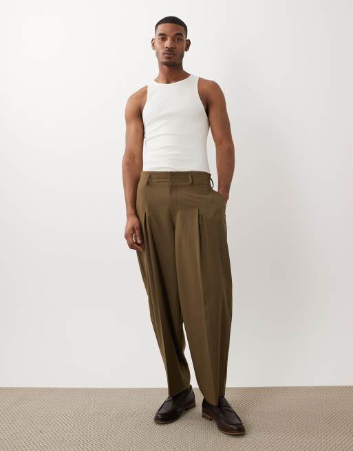 ASOS DESIGN – Svarta och gräddvita, ribbade baslinnen i muscle fit, 2-pack, 3 av 5