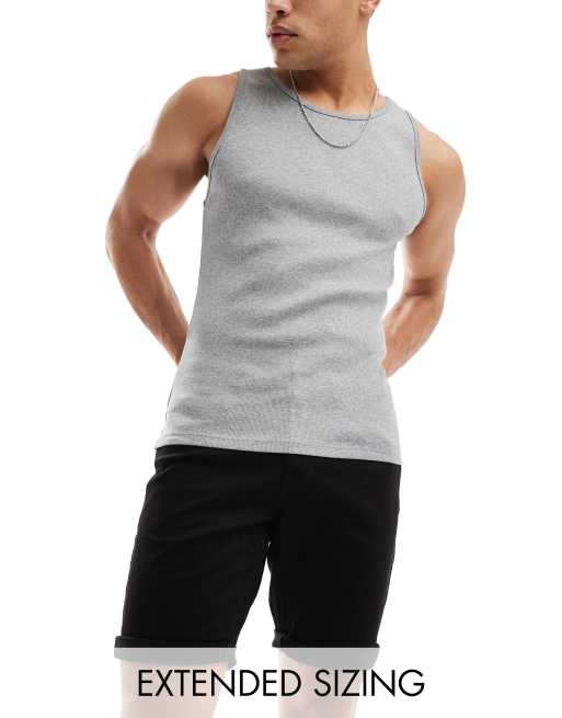 ASOS DESIGN – Svarta, smala jeansshorts i normallängd