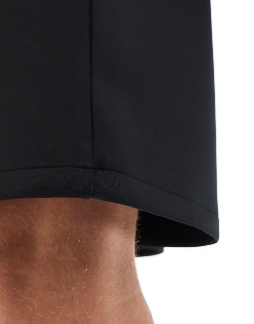 ASOS DESIGN – Svarta, smala shorts i scubamaterial, 3 av 5