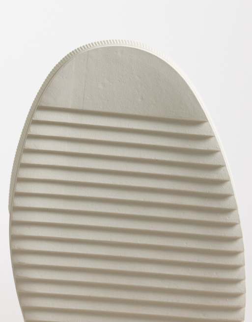 ASOS DESIGN – Svarta sneakers i canvas med snörning och dekorativ söm, 5 av 5