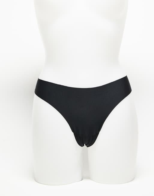 ASOS DESIGN – Svarta stringtrosor, 3-pack, 3 av 4