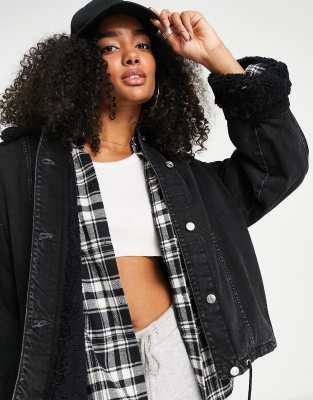 Jeansjackor Dam  Välj mellan Lång u0026 Kort Jeansjacka  ASOS