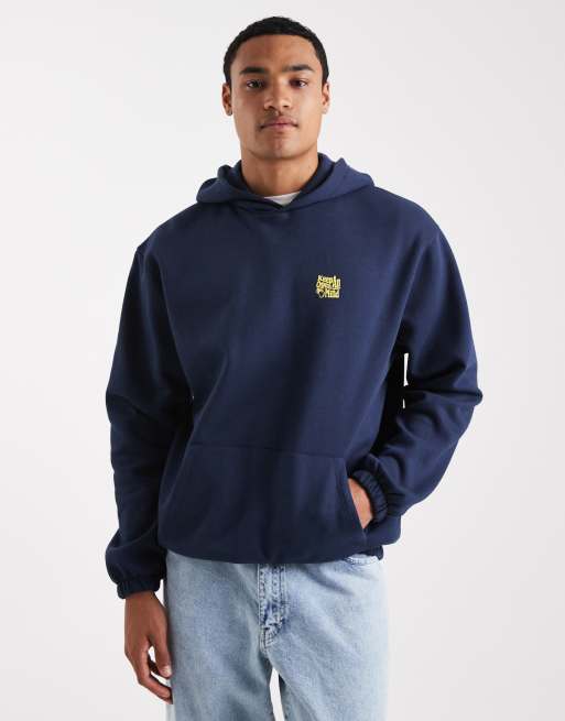 Sweat à Capuche BOARDMASTERS Homme - Bleu - Taille L - État Correct