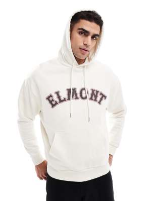 ASOS DESIGN - Sweat à capuche avec imprimé en relief - Beige