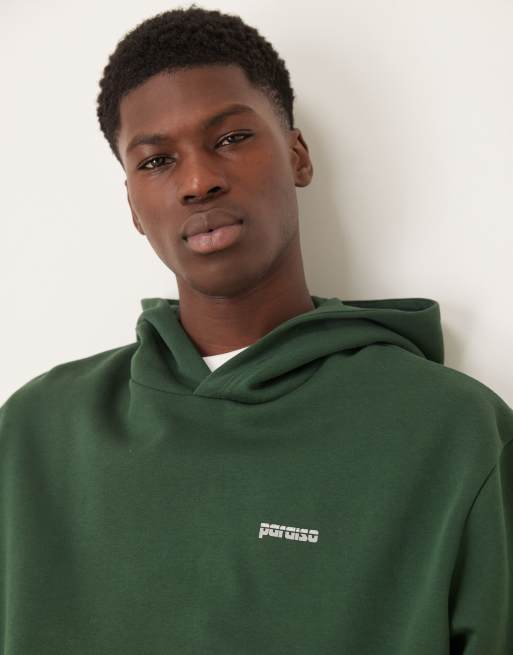ASOS DESIGN - Sweat à capuche avec imprimé - Vert, 5 de 5