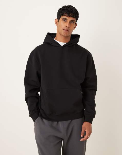 ASOS DESIGN - Sweat à capuche basique - Noir - view 1