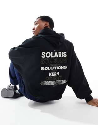 Sweat à Capuche Homme Oversize Hiver - Style Y2K Décontracté Avec Imprimé Arrière - Streetwear Confortable - 5