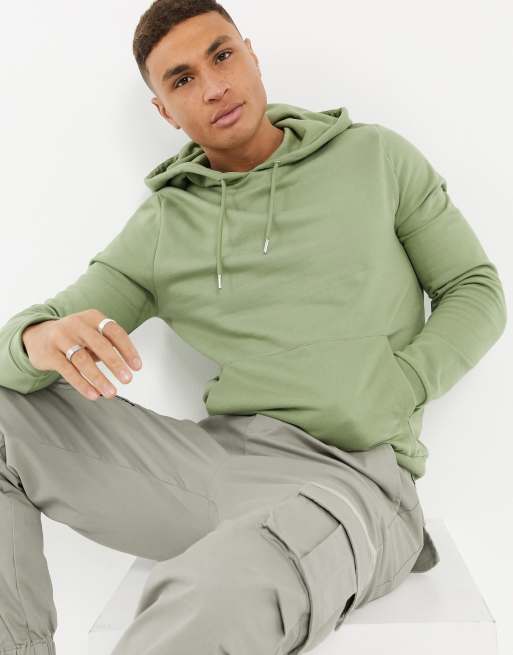 ASOS DESIGN - Sweat à capuche - Vert - MGREEN