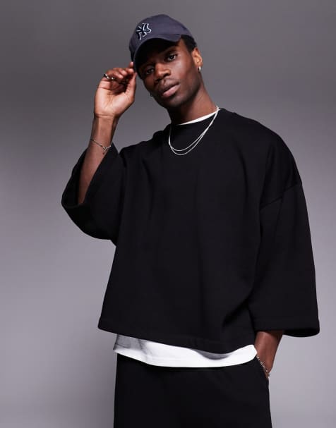 ASOS DESIGN - Sweat oversize d'ensemble - Noir - view 1