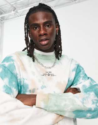 Sweat à Capuche Off-White Virgil Abloh - Flèche Tie-dye - Taille XL - Occasion Parfait état