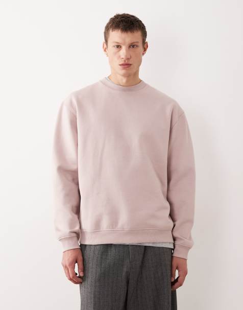 ASOS DESIGN - Sweat-shirt basique - Rose clair - view 1