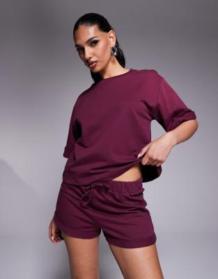 ASOS DESIGN SWEAT SHORT CO ORD