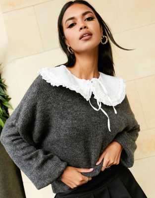 sweater collar design