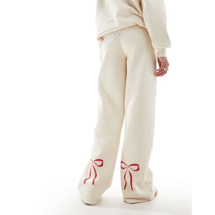 ボトムスその他 1989 STUDIO JP sweatpants Light Cream Sweatpants Logo – 1989 STUDIO