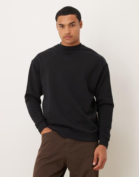 ASOS DESIGN sweatshirt in black - view 1