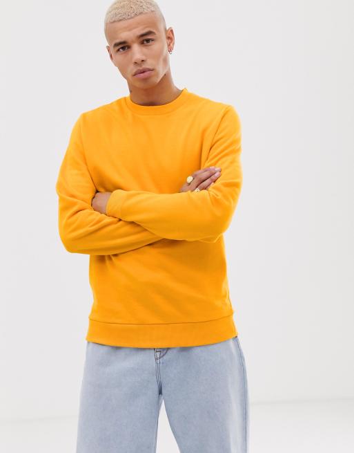 Asos discount yellow sweatshirt