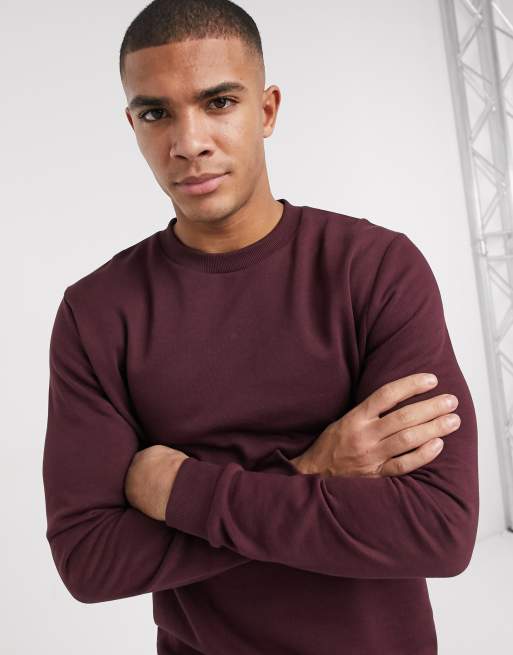 Burgundy sweatshirt cheap