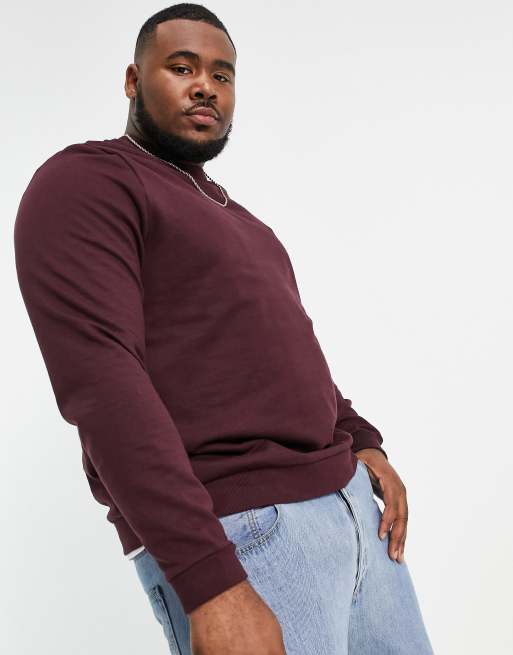 Red sweatshirt asos hotsell