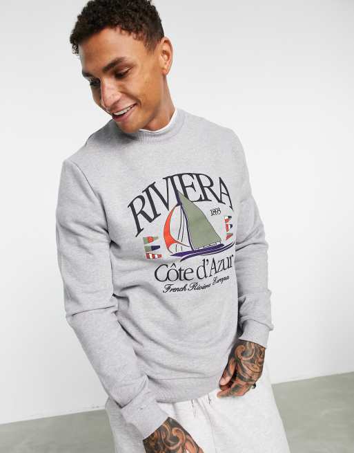 Cote D'azur Sweatshirt Varsity Cote D'azur 