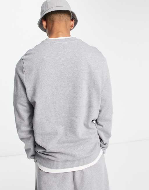 Grey best sale sweatshirt asos