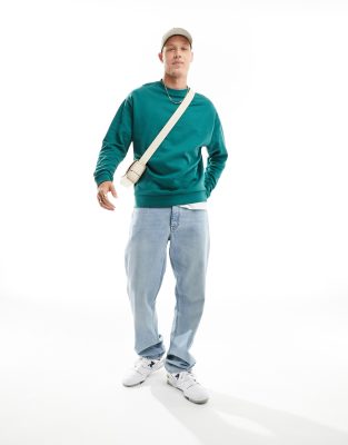 Asos Design Sweatshirt In Green