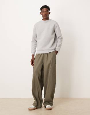 Asos Design Sweatshirt In Gray