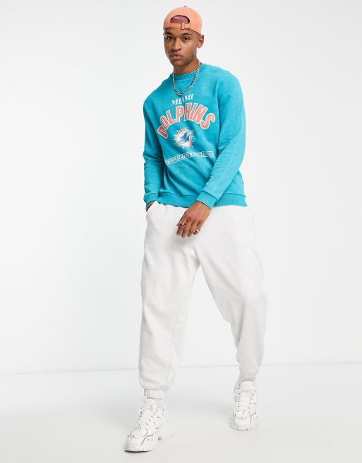 ASOS DESIGN Miami Dolphins NFL oversized t-shirt in mesh