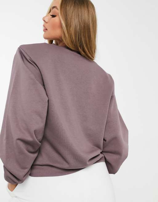 Padded 2025 shoulder sweatshirt