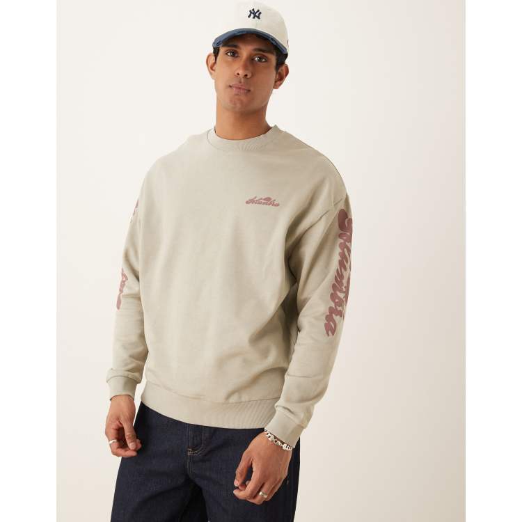 さらに100円引き◆ISTKUNST◆BIG TEXT SWEATSHIRTS Welcome to joyful online shopping!