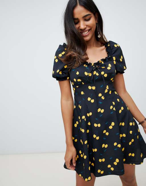 Asos cherry hot sale dress