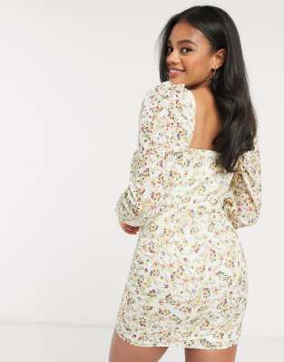 sweetheart mini dress