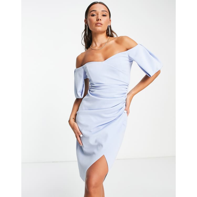 Asos powder 2024 blue dress