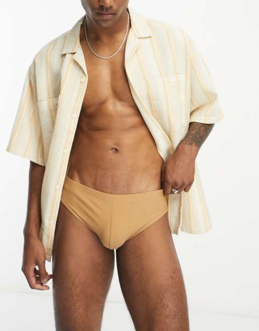 ASOS DESIGN Swim Briefs, Men's Fashion, Activewear on Carousell